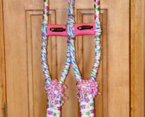 Little girls love glitzy pink